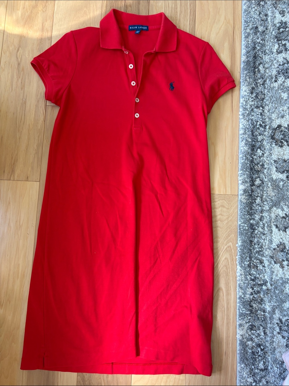 Ralph Lauren women’s red polo dress size small